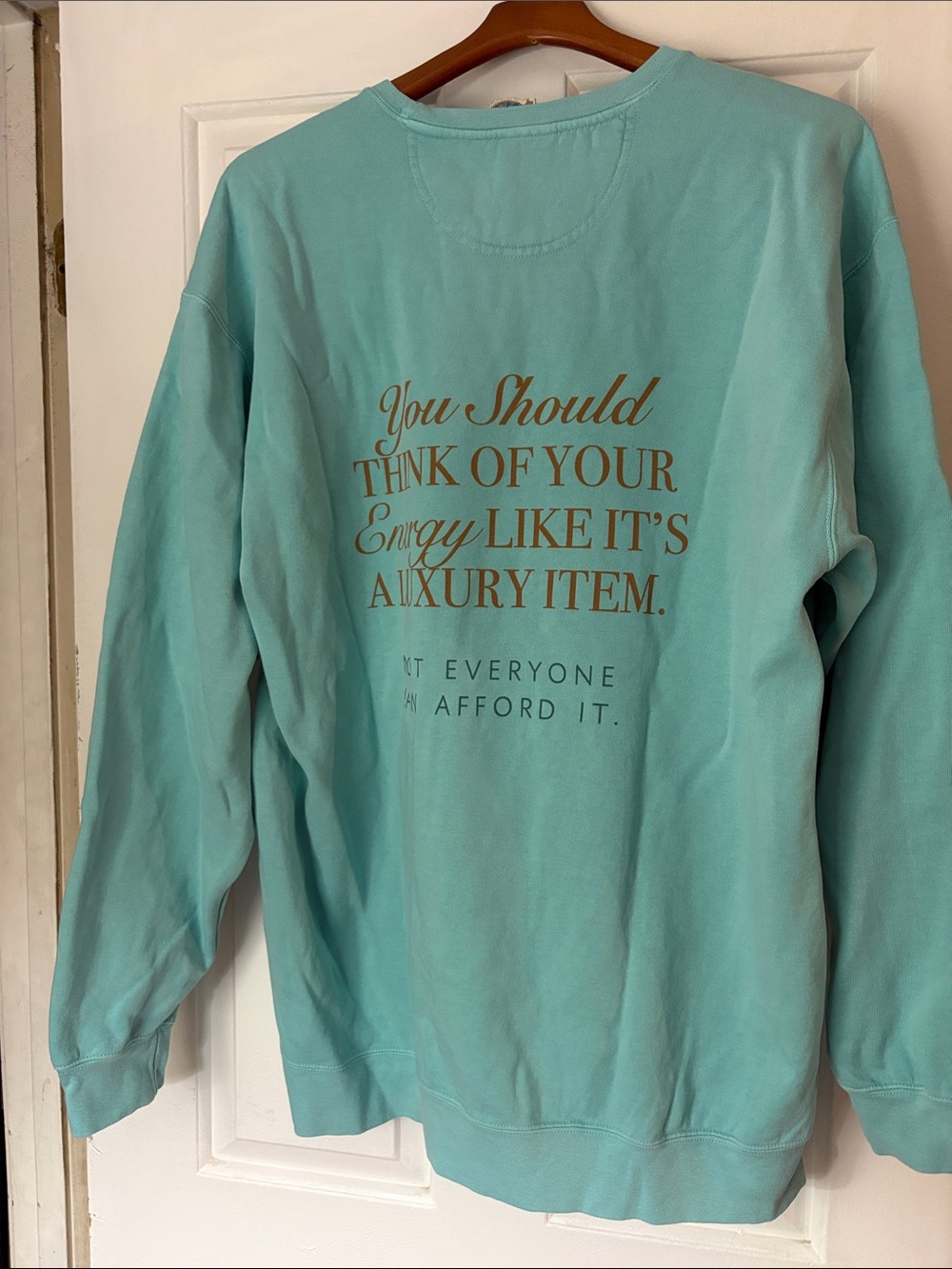 🧡TAYLOR SWIFT🩵themed sweatshirt, 2XL - Picture 2 of 5